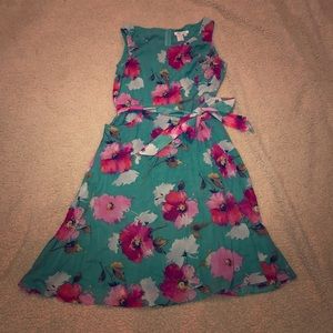 Floral print dress